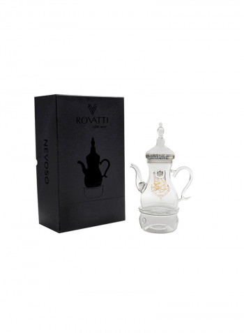 3-Piece Nevoso Coffee Pot 1L Clear