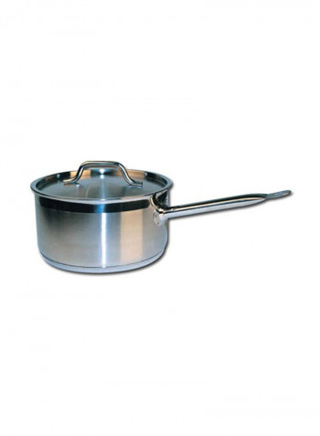 Sauce Pan With Lid silver