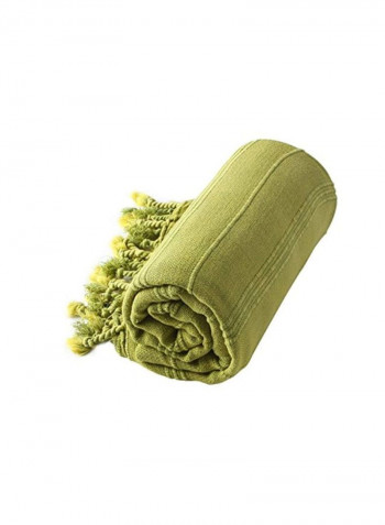 Cotton Bath Towel Green 37x70inch