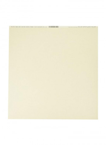 25-Piece Card Stock Set Beige