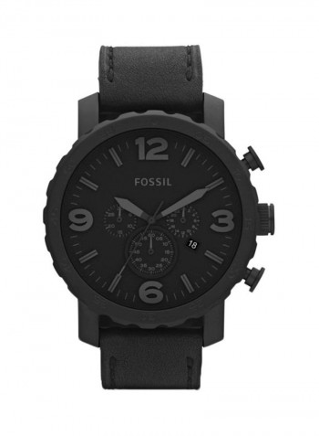 Men's Leather Analog Watch JR1354