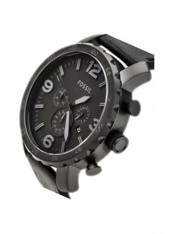 Men's Leather Analog Watch JR1354