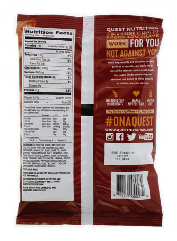 Pack Of 12 Original Style BBQ Protein Chips