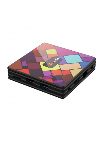 Android TV Set Top Box With Remote Control HK1 Multicolour