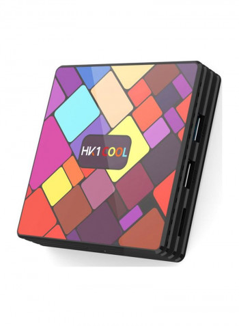 Android TV Set Top Box With Remote Control HK1 Multicolour