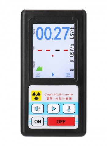 Portable Electromagnetic Radiation Tester Black