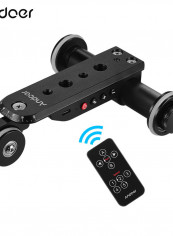 Pro Auto Dolly Motorized Video Slider Skater 12.5 * 14.5 * 4cm Black reviews Pro Auto Dolly Motorized Video Slider Skater 12.5 * 14.5 * 4cm Black