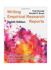 Writing Empirical Research Reports: A Basic Guide For Students Of The Social And Behavioral Sciences Paperback 8