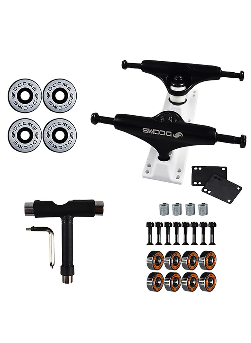 Professional Skateboard Wheels Assembly Competition Dedicated Bracket Parts Kit 21x12x14cm