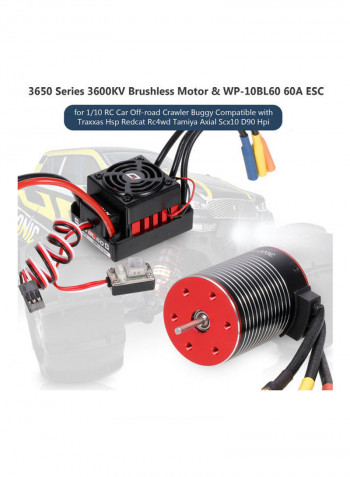 RC Car Waterproof Brushless Motor 18x5.6x9cm