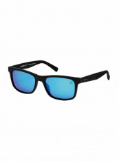 Men's Full-Rimmed Rectangular Sunglasses - Lens Size: 55 mm