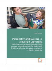 Personality And Success In A Russian University Paperback