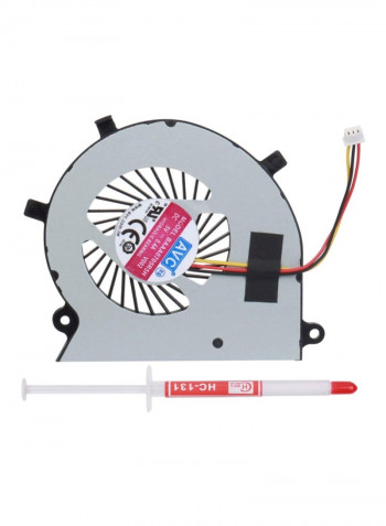 Cooling Fan For Toshiba Satellite Radius With Thermal Grease Silver/Black