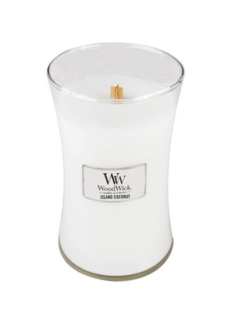 Woodwick Island Coconut Candle, Large