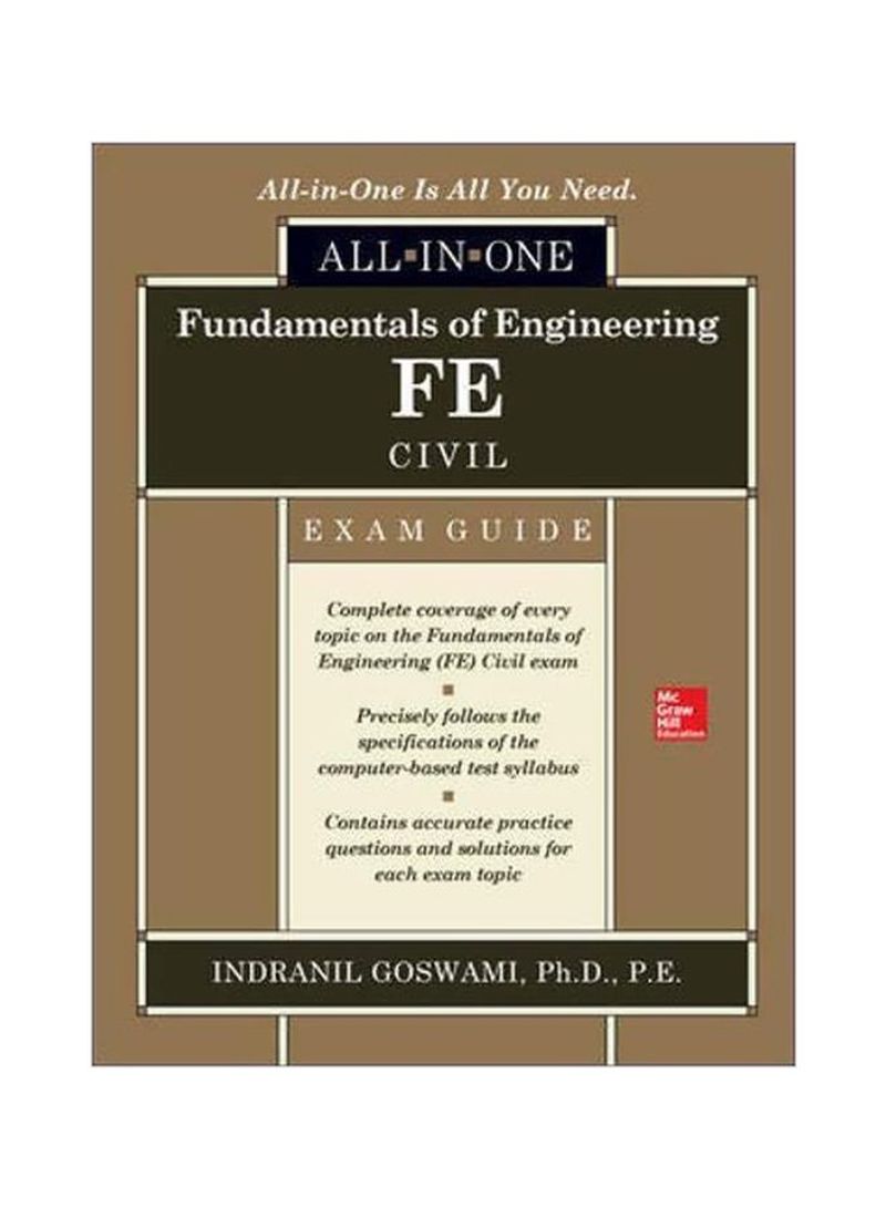 Fundamentals Of Engineering FE Civil All Paperback