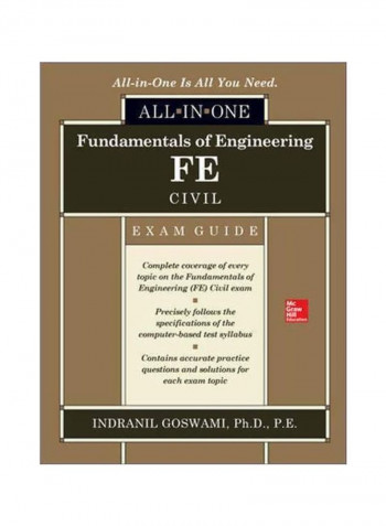 Fundamentals Of Engineering FE Civil All Paperback