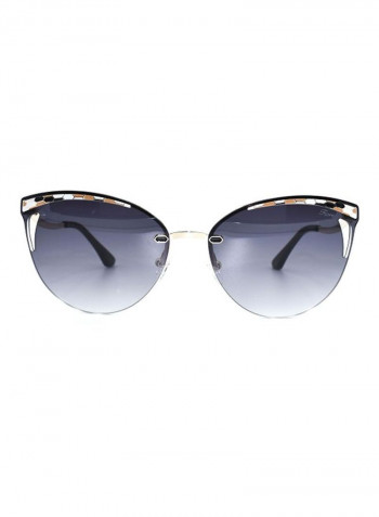Women's UV Protected Cat Eye Sunglasses - Lens Size: 63 mm