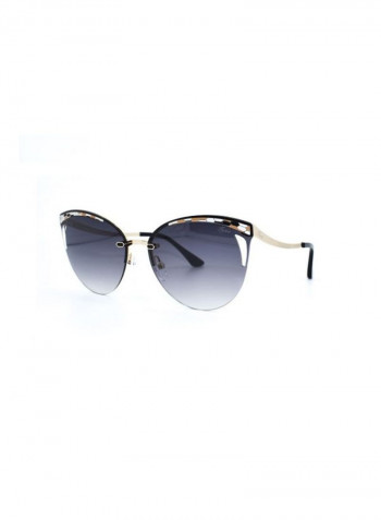 Women's UV Protected Cat Eye Sunglasses - Lens Size: 63 mm