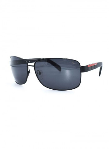 Men's Polarized Pilot Sunglasses - Lens Size: 65 mm