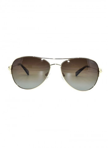 Women's UV-Protected Aviator Sunglasses