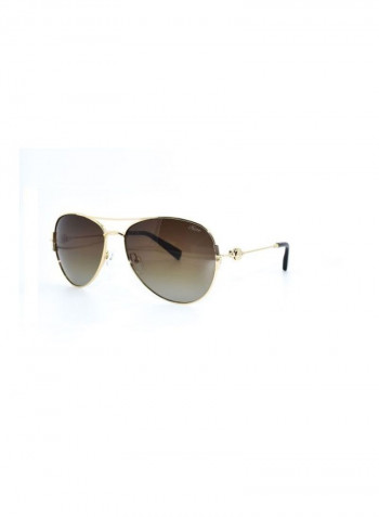 Women's UV-Protected Aviator Sunglasses