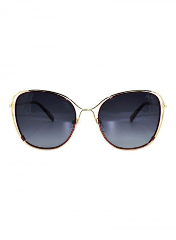 Women's UV Protected Oversized Sunglasses - Lens Size: 53 mm