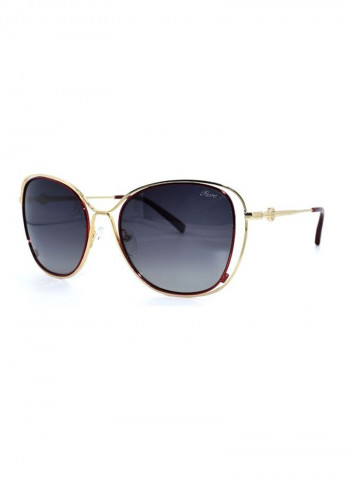 Women's UV Protected Oversized Sunglasses - Lens Size: 53 mm