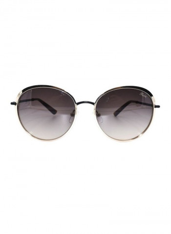 Women's UV Protected Round Sunglasses - Lens Size: 55 mm