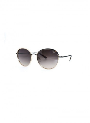 Women's UV Protected Round Sunglasses - Lens Size: 55 mm