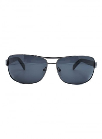 Men's UV-Protected Rectangular Sunglasses