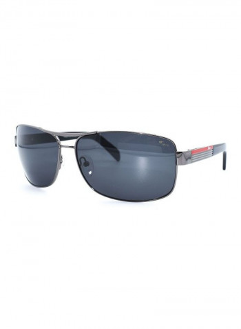 Men's UV-Protected Rectangular Sunglasses