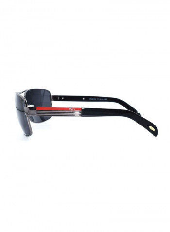 Men's UV-Protected Rectangular Sunglasses