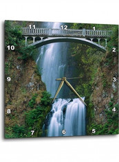 Multnomah Falls Wall Clock Multicolour 15 X 15inch