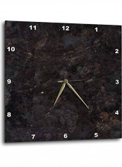 Verde Granite Print Wall Clock Multicolour 15x15inch