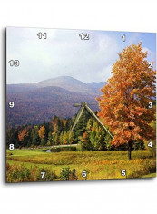 Kingly Mount Mansfield Vermont Wall Clock Multicolour 15 X 15inch