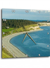 Whidbey Island Printed Wall Clock Multicolour 15 x 15inch