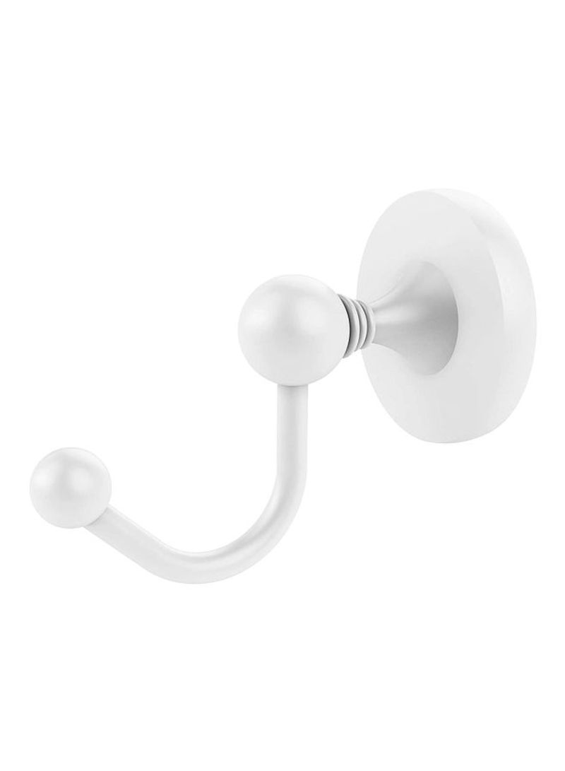 Shadwell Collection Robe Hook Matte White 4.7x3.8x2.6inch