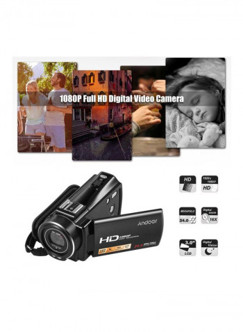 HDV-V7 Plus Full HD Digital Video Camera With Remote Control