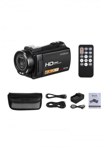 HDV-V7 Plus Full HD Digital Video Camera With Remote Control
