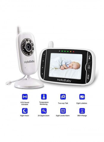 2-Piece Video Baby Monitor And Camera Set
