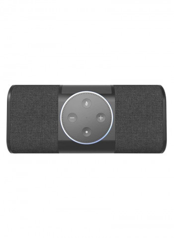 Echo Dot Docking Station Bluetooth Speaker Black/Grey