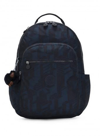 Kids Seoul School Backpack 17.3-Inch Dark Blue/Black