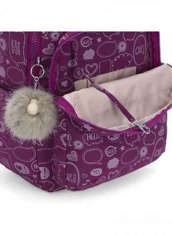 Kids Seoul School Backpack 17.3-Inch أرجواني