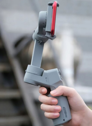 Mini Mx Foldable Smartphone Gimbal Grey