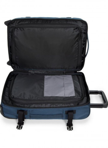 Traverz Cabin Luggage Trolley 20 Inch Navy Blue