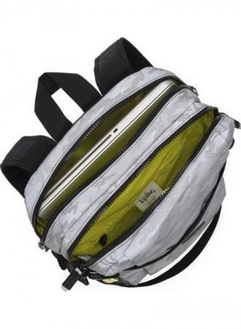 Tamiko Fastening Buckle Casual Backpack Grey/Black