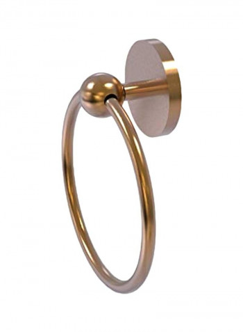 Brass Towel Ring Gold 6inch