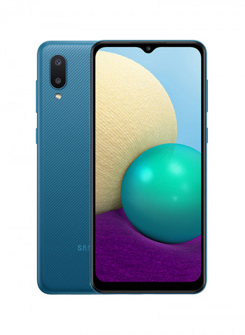 Galaxy A02 Dual SIM Blue 3GB RAM 32GB 4G LTE- Middle East Version