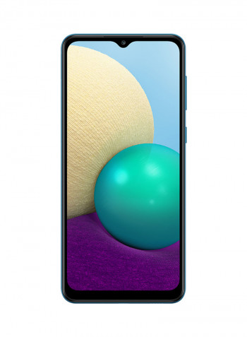 Galaxy A02 Dual SIM Blue 3GB RAM 32GB 4G LTE- Middle East Version