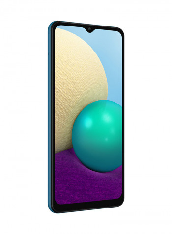 Galaxy A02 Dual SIM Blue 3GB RAM 32GB 4G LTE- Middle East Version